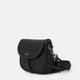 BELA leather crossbody bag - Nero