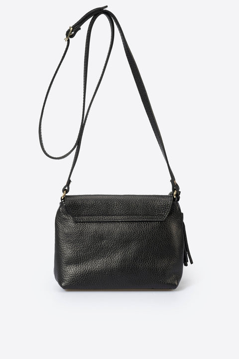ASTER leather crossbody bag - Nero