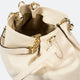 HELEN leather shoulder bag - Beige