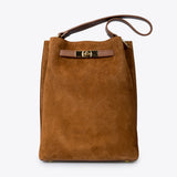 PHOEBE Sac porté épaule en cuir - Bruciato