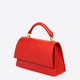 ASTRID leather top handle bag - Red