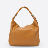 NORA Sac porté épaule en cuir - Cognac