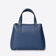 MAREN leather top handle bag - Blue