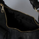 LOUISE leather top handle bag - Black