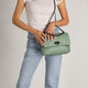 SIELLA leather shoulder bag - Menta