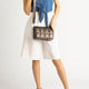 EMILIA leather crossbody bag - Bronzo