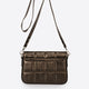 EMILIA leather crossbody bag - Bronzo
