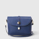 FREYA leather crossbody bag - Blue