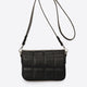 EMILIA leather crossbody bag - Nero