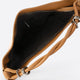 NORA leather shoulder bag - Cognac