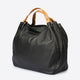 AZALEA leather top handle bag - Black