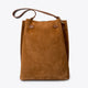 PHOEBE suede shoulder bag - Bruciato