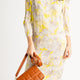 EMILIA leather crossbody bag - Cognac