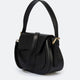 EDNA leather shoulder bag - Nero