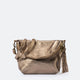 AGATHA leather crossbody bag - Gun Metal