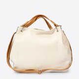 AZALEA Sac à main en cuir - Beige+Cuoio