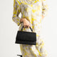 ASTRID leather top handle bag - Black