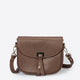 BELA leather crossbody bag - Brown
