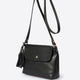 ASTER leather crossbody bag - Nero