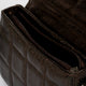 EMILIA leather crossbody bag - Bronzo