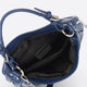 UMA leather top handle bag - Blue