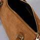 NOOR leather bowling bag - Cognac