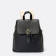MAEVE leather backpack - Black
