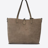 ODETTE Sac cabas en cuir - Fango