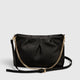CLIO leather crossbody bag - Black