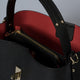 KIRA leather top handle bag - Black