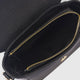 FREYA leather crossbody bag - Black