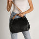 AZALEA leather top handle bag - Black