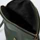 AGATHA leather crossbody bag - Verde