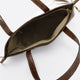 BRENDA leather shoulder bag - Brown
