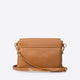 MAISIE leather crossbody bag - Cognac