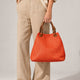 ARIA suede tote bag - Red