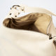 CORDELIA leather backpack - Taupe