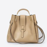 DIONE Sac à main en cuir - Taupe