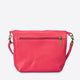 AGATHA leather crossbody bag - Fuxia