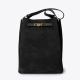 PHOEBE Sac porté épaule en cuir - Noir