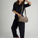NOOR leather bowling bag - Taupe