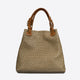 ARIA suede tote bag - Fango