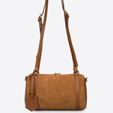 NOOR Sac bowling en cuir - Cognac