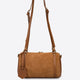 NOOR leather bowling bag - Cognac
