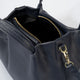 MAYA leather top handle bag - Blue