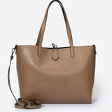 NIOBE Sac cabas en cuir - Taupe