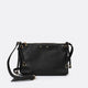 CASIA leather crossbody bag - Nero