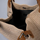 ARIA suede tote bag - Taupe