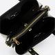 MAREN leather top handle bag - Black