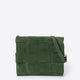 HAILEY suede crossbody bag - Green